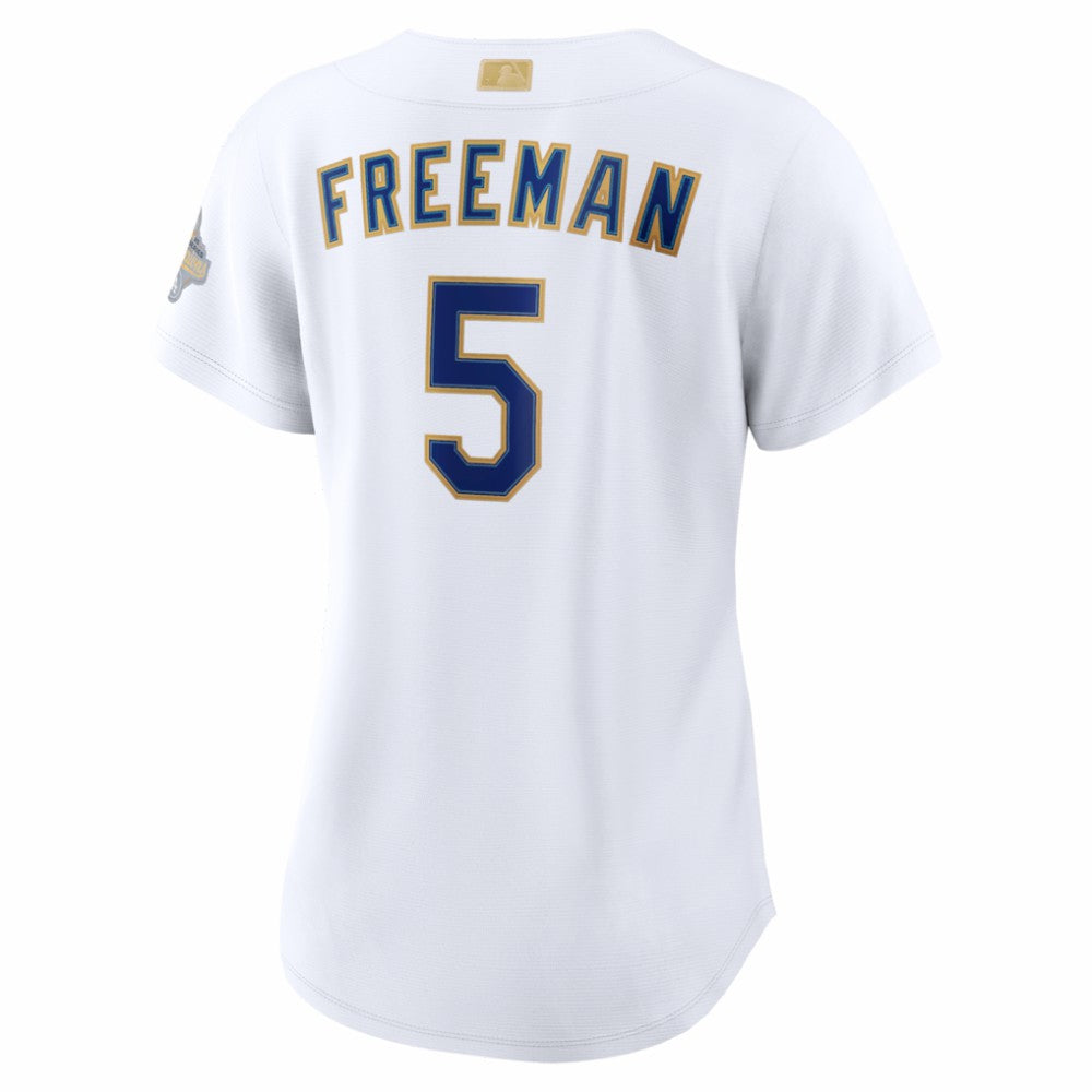 Freddie Freeman Los Angeles Dodgers Nike Women's 2026 Gold Collection Stadium Jersey - White - Nike Lifestyle