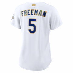 Freddie Freeman Los Angeles Dodgers Nike Women's 2026 Gold Collection Stadium Jersey - White - Nike Lifestyle