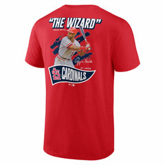 Ozzie Smith St. Louis Cardinals Fanatics Retired Player Nickname Name & Number T-Shirt - Red - Fanatics Online