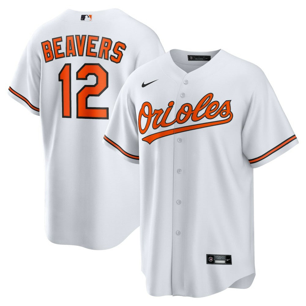 Dylan Beavers Baltimore Orioles Nike Home Replica Jersey - White - Nike Sale