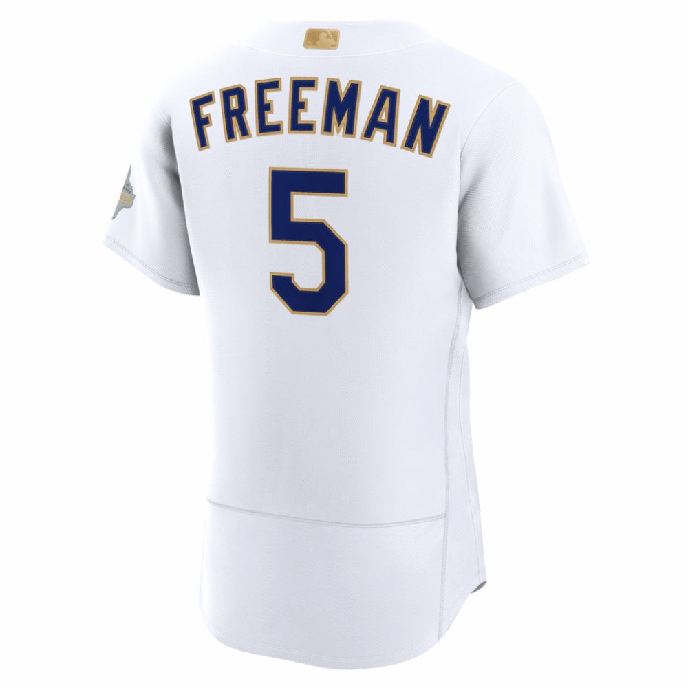 Freddie Freeman Los Angeles Dodgers Nike 2026 Gold Collection Authentic Jersey - White - Nike Lifestyle