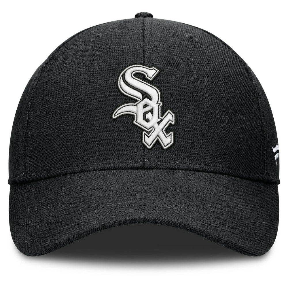 Chicago White Sox Fanatics Core Adjustable Hat - Black - Fanatics on Sale