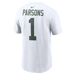 Nike Micah Parsons Green Bay Packers Player Name & Number T-Shirt White