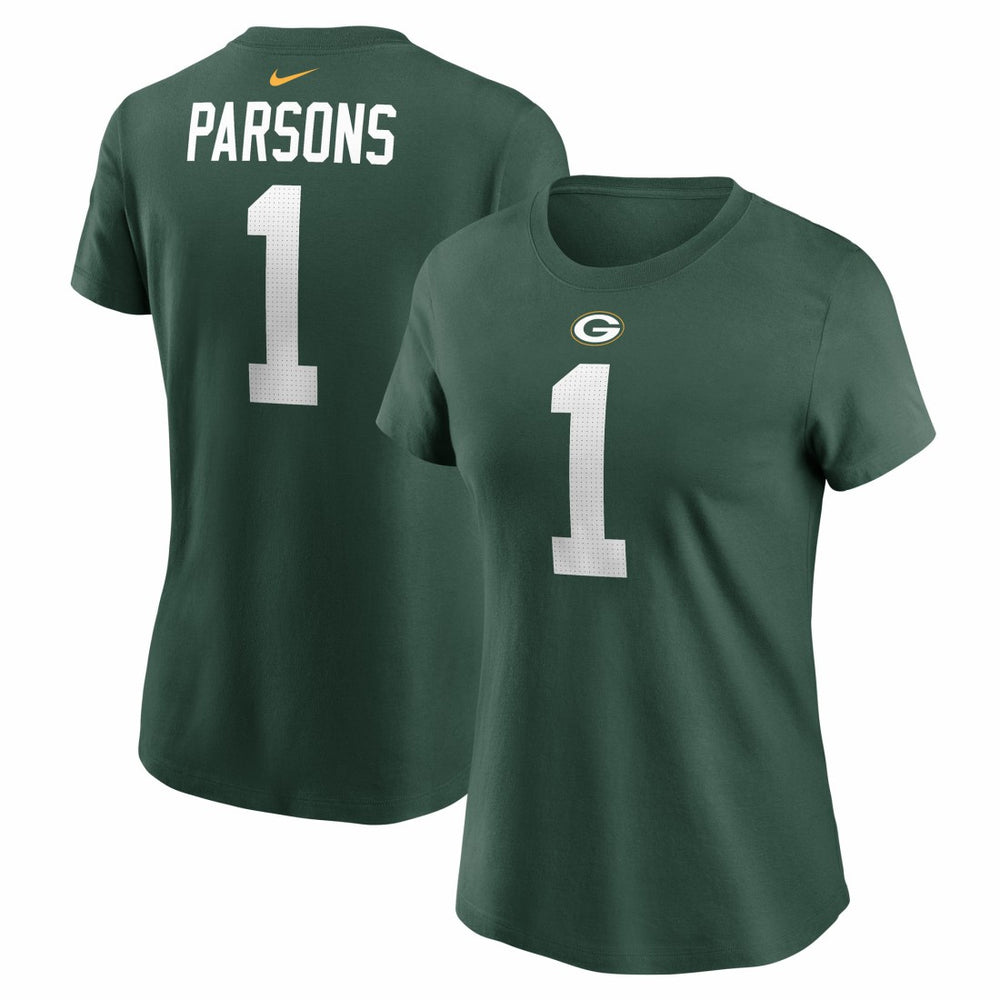 Nike Micah Parsons Green Bay Packers Women's Name & Number T-Shirt Green