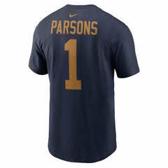 Nike Micah Parsons Green Bay Packers The 1923 Classic Name & Number T-Shirt Navy