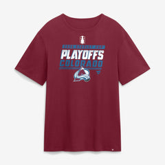 Colorado Avalanche Fanatics 2026 Stanley Cup Playoffs T-Shirt - Garnet - NHL 2001794471