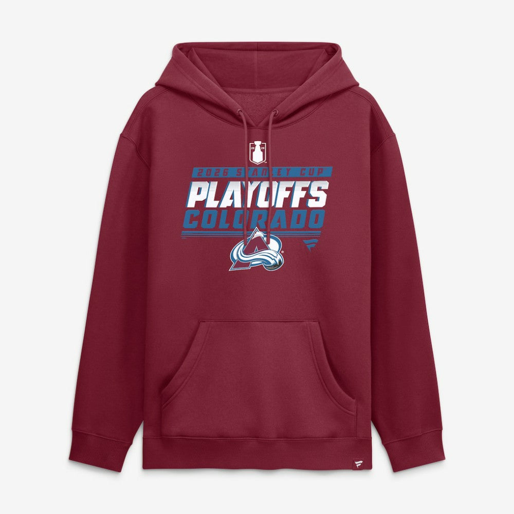 Colorado Avalanche Fanatics 2026 Stanley Cup Playoffs Hoodie - Burgundy - NHL 2001794503