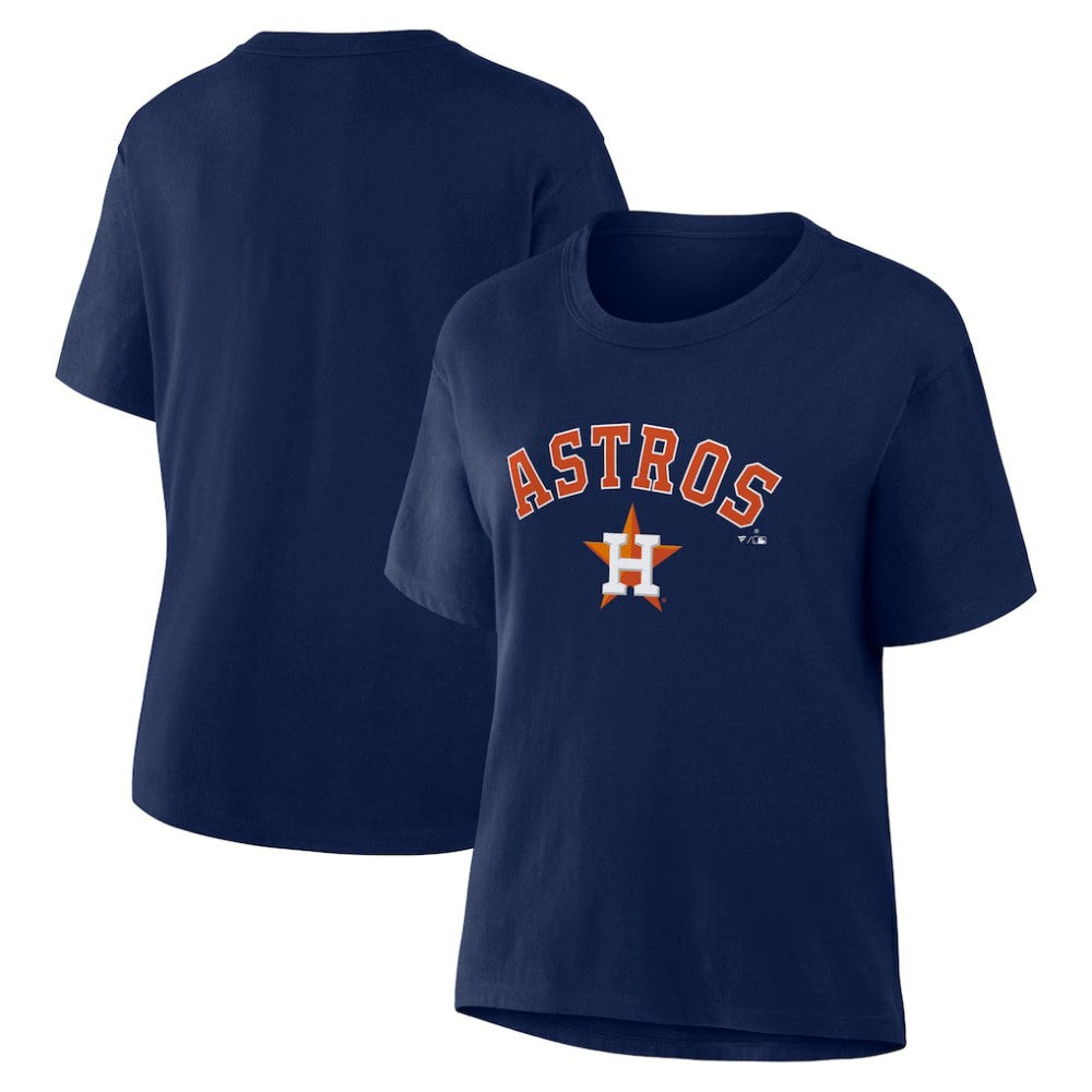Houston Astros Fanatics Women's Lockup Legacy T-Shirt - Navy - Fanatics Online