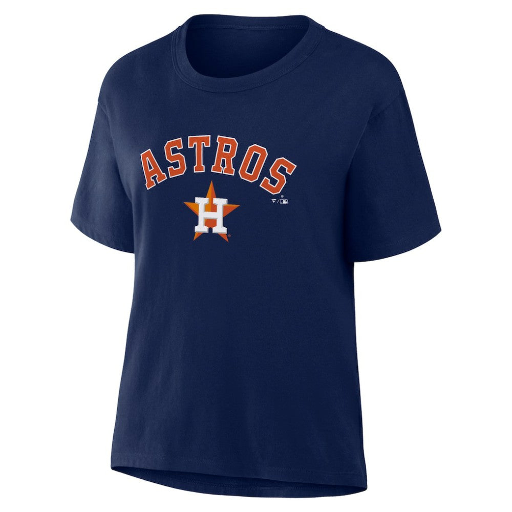 Houston Astros Fanatics Women's Lockup Legacy T-Shirt - Navy - Fanatics Online