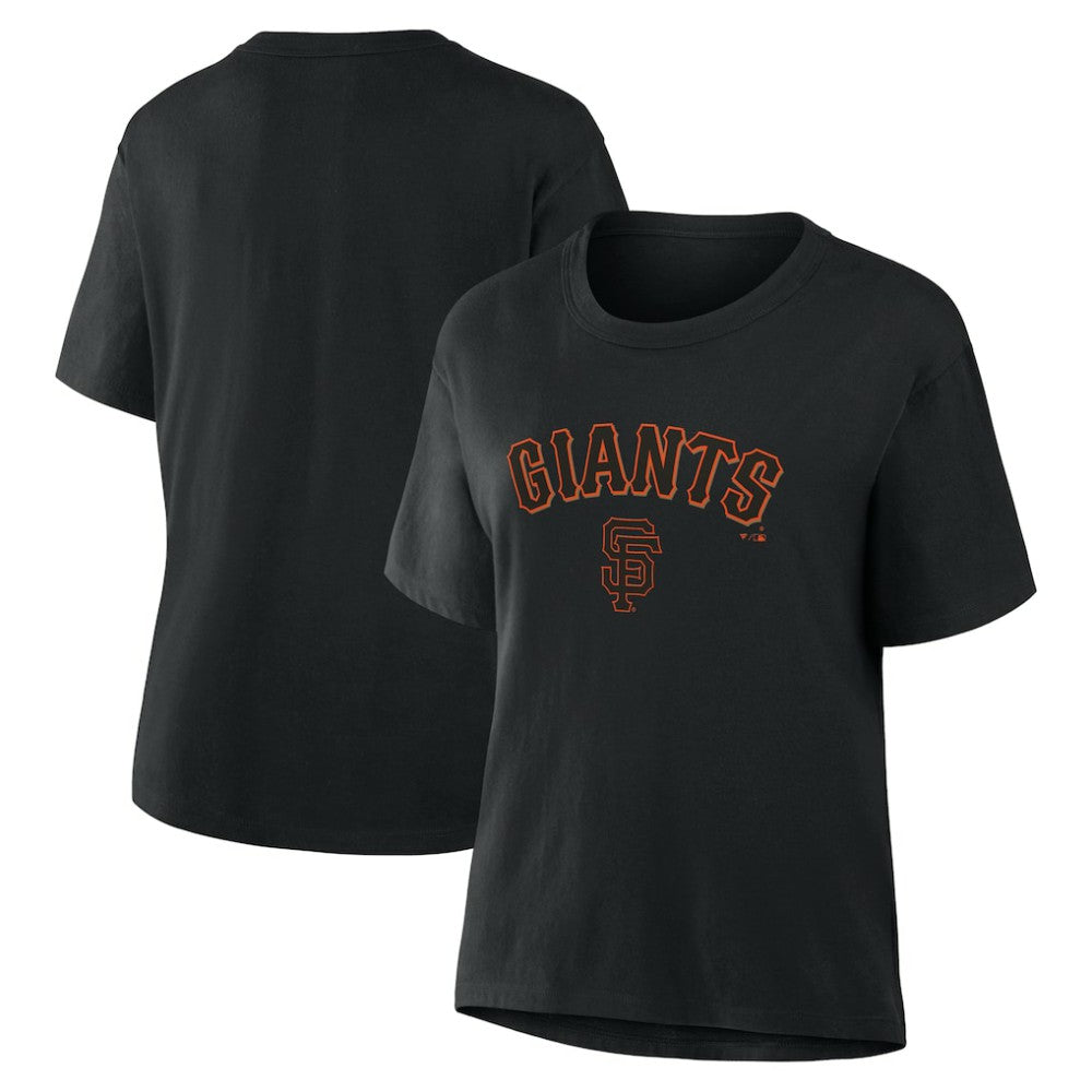 San Francisco Giants Fanatics Women's Lockup Legacy T-Shirt - Black - Fanatics Online