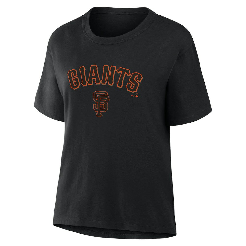 San Francisco Giants Fanatics Women's Lockup Legacy T-Shirt - Black - Fanatics Online