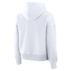 San Diego Padres Fanatics Women's Lockup Legacy Fleece Hoodie - White - Fanatics on Sale