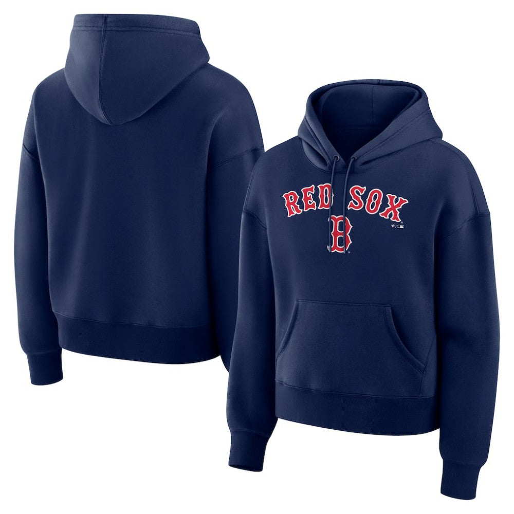 Boston Red Sox Fanatics Women's Lockup Legacy Fleece Hoodie - Navy - Fanatics Sale