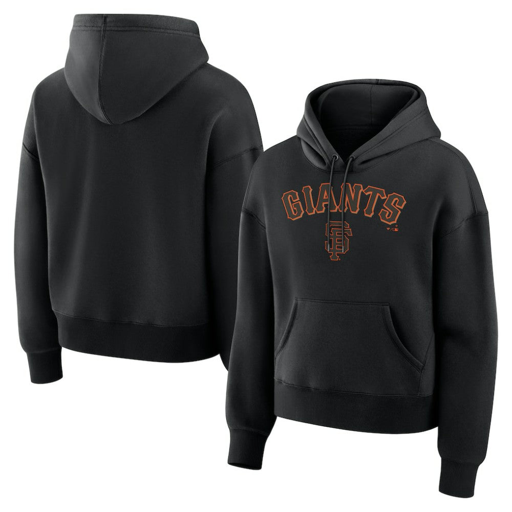 San Francisco Giants Fanatics Women's Lockup Legacy Fleece Hoodie - Black - Fanatics Discount