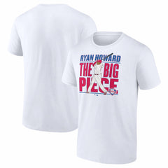 Ryan Howard Philadelphia Phillies Fanatics Cooperstown Collection Player T-Shirt - White - Fanatics Online