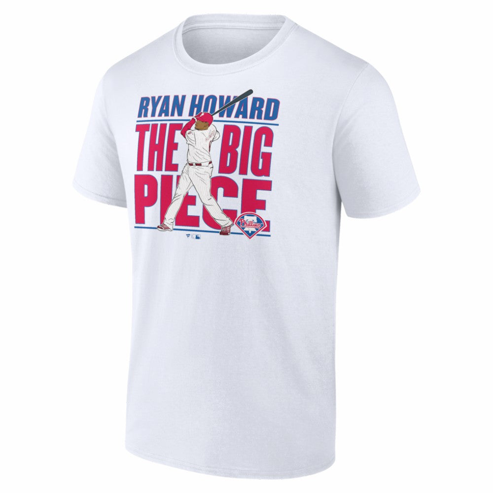Ryan Howard Philadelphia Phillies Fanatics Cooperstown Collection Player T-Shirt - White - Fanatics Online