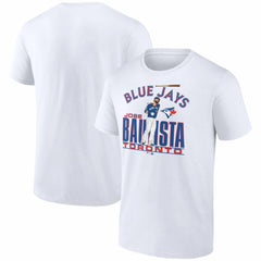 Jose Bautista Toronto Blue Jays Fanatics Cooperstown Collection Player T-Shirt - White - Fanatics Sale