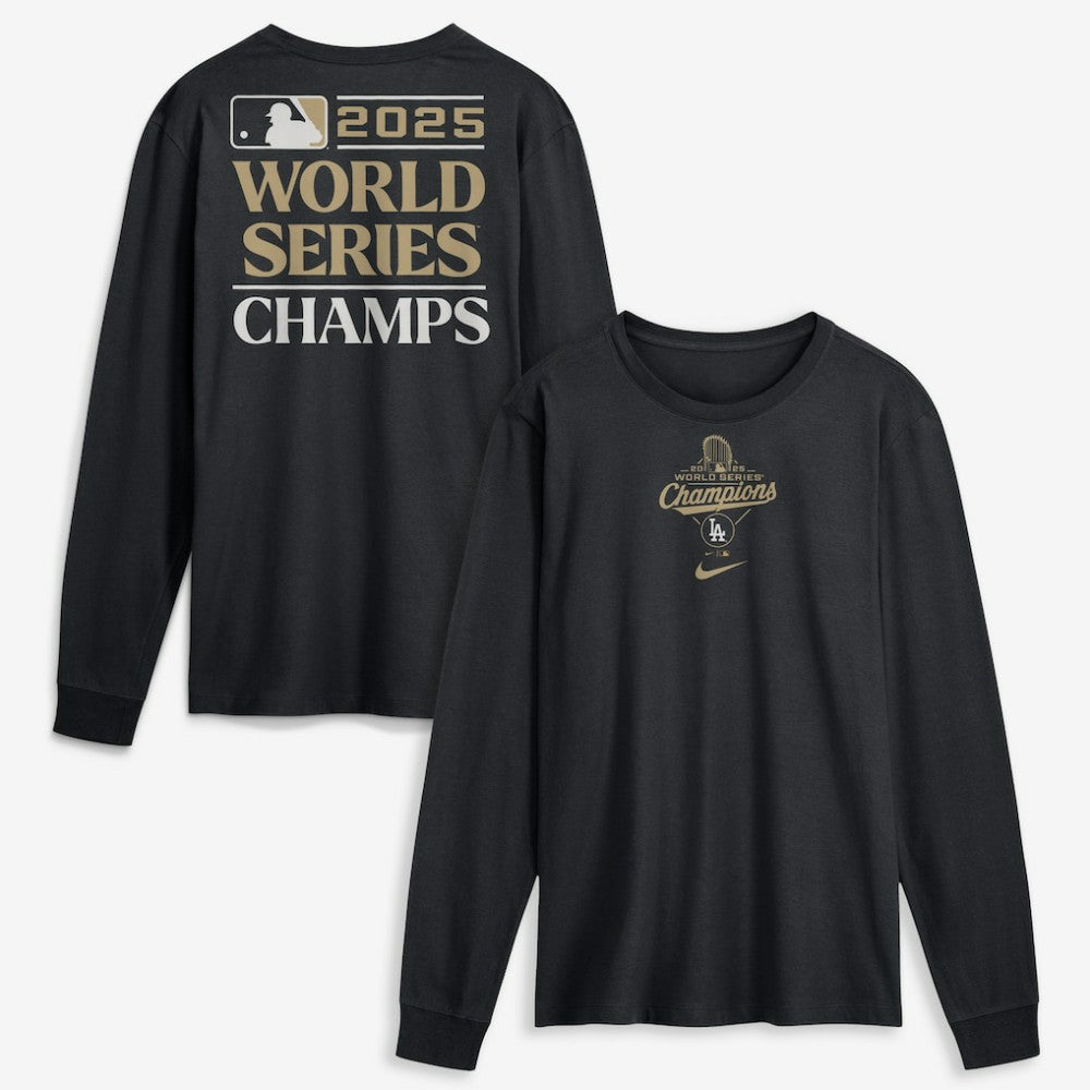 Los Angeles Dodgers Nike 2026 Gold Collection Long Sleeve T-Shirt - Black - Nike Discount
