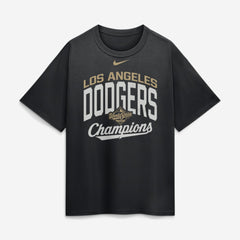 Los Angeles Dodgers Nike 2026 Gold Collection Legacy Earned T-Shirt - Black - Nike Sale