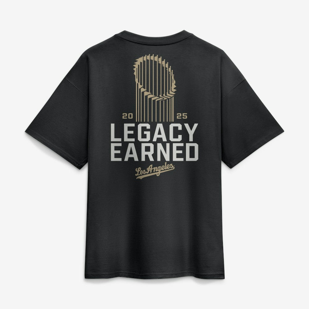 Los Angeles Dodgers Nike 2026 Gold Collection Legacy Earned T-Shirt - Black - Nike Sale