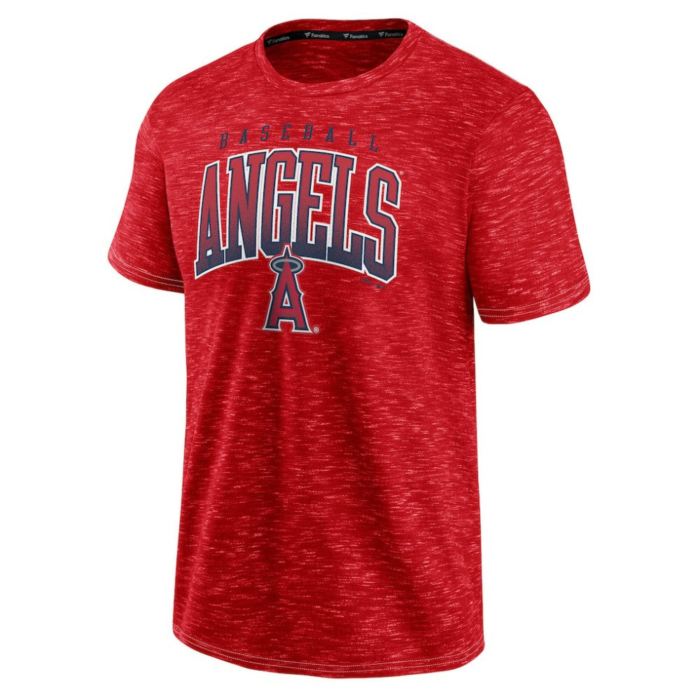 Los Angeles Angels Fanatics Leadoff T-Shirt - Red - Fanatics on Sale