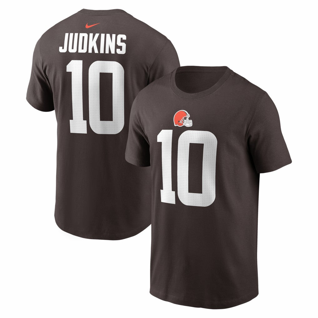 Nike Quinshon Judkins Cleveland Browns Name & Number T-Shirt Brown