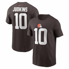 Nike Quinshon Judkins Cleveland Browns Name & Number T-Shirt Brown