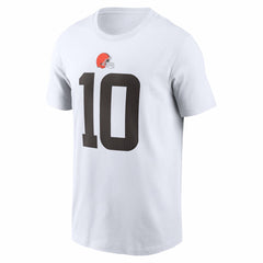 Nike Quinshon Judkins Cleveland Browns Name & Number T-Shirt White