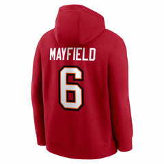 Nike Baker Mayfield Tampa Bay Buccaneers Player Name & Number Fleece Hoodie Red