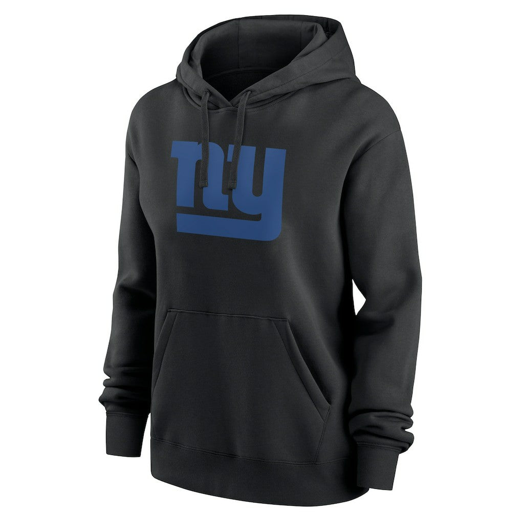 Nike Cam Skattebo New York Giants Women's Player Name & Number Fleece Hoodie Black