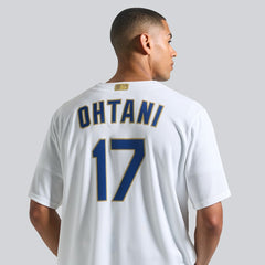 Shohei Ohtani Los Angeles Dodgers Nike 2026 Gold Collection Stadium Jersey - White - Nike on Sale