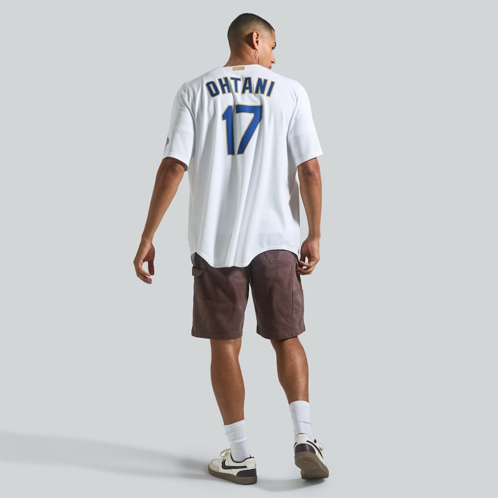 Shohei Ohtani Los Angeles Dodgers Nike 2026 Gold Collection Stadium Jersey - White - Nike on Sale