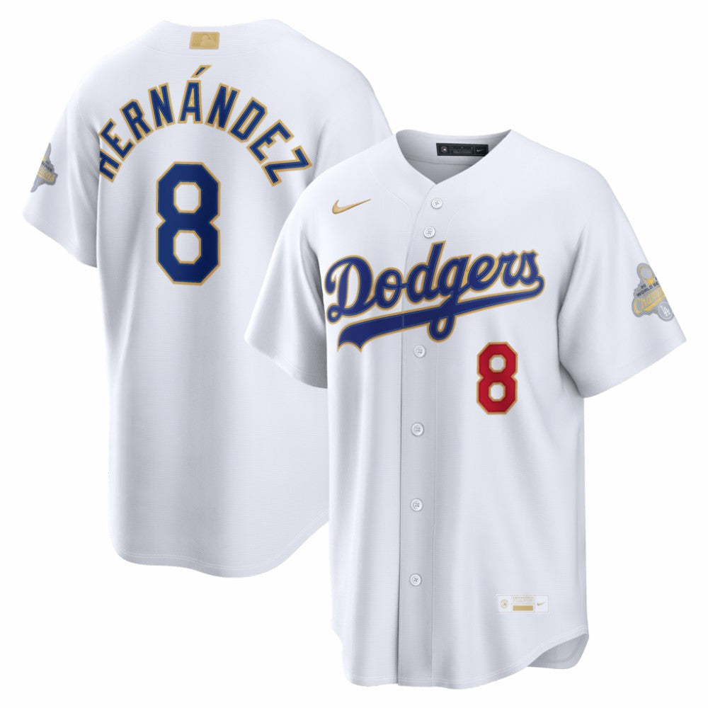 Enrique Hernández Los Angeles Dodgers Nike 2026 Gold Collection Stadium Jersey - White - Nike Online