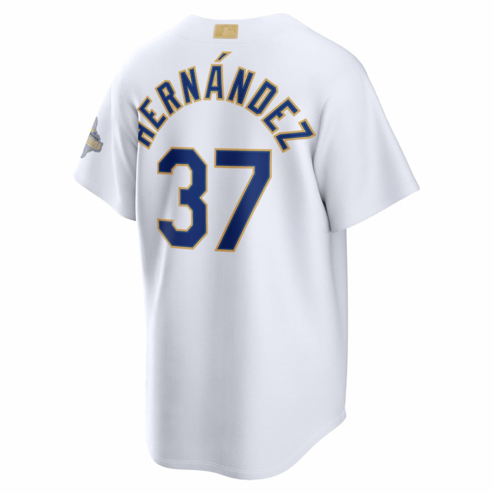 Teoscar Hernández Los Angeles Dodgers Nike 2026 Gold Collection Stadium Jersey - White - Nike Online