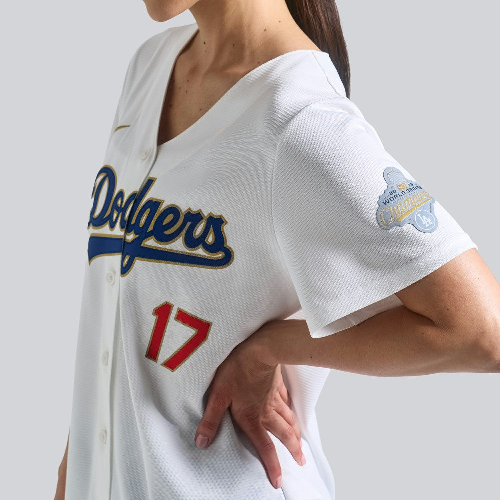 Shohei Ohtani Los Angeles Dodgers Nike Women's 2026 Gold Collection Stadium Jersey - White - Nike Discount
