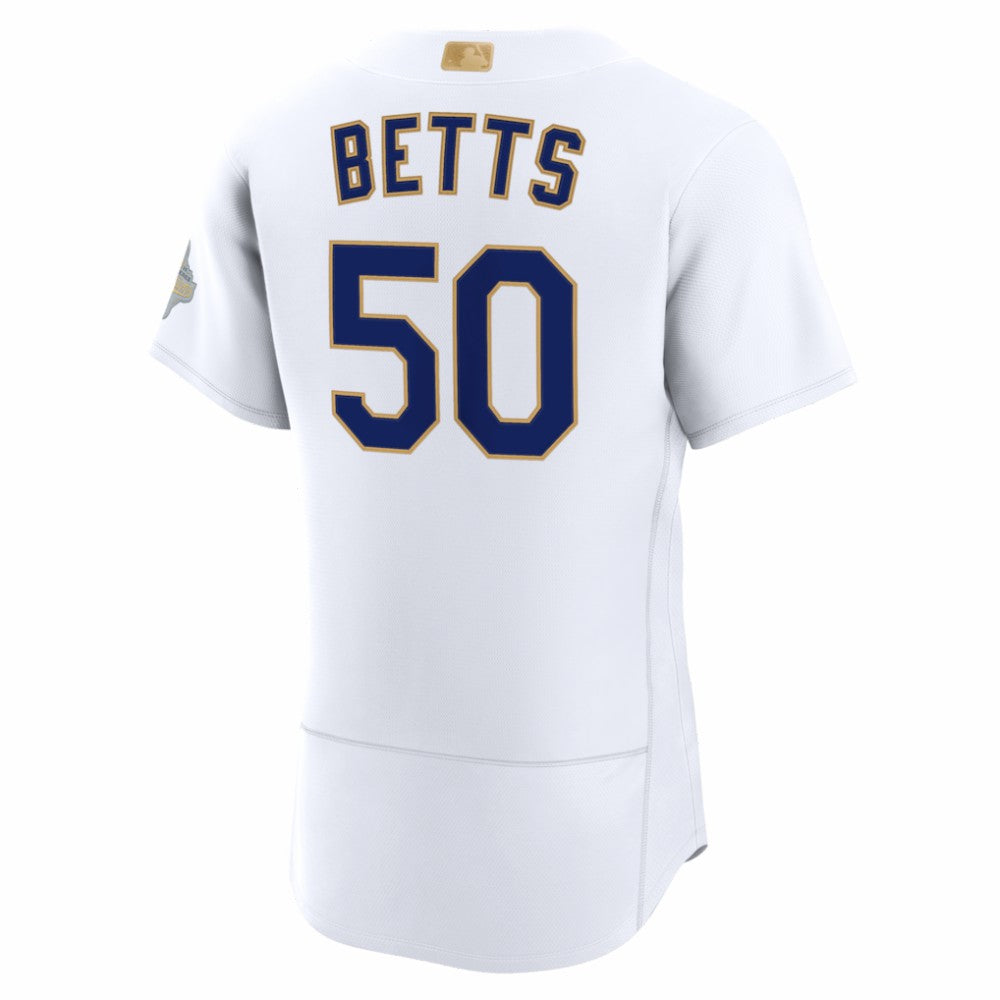 Mookie Betts Los Angeles Dodgers Nike 2026 Gold Collection Authentic Jersey - White - Nike Discount