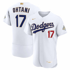 Shohei Ohtani Los Angeles Dodgers Nike 2026 Gold Collection Authentic Jersey - White - Nike on Sale