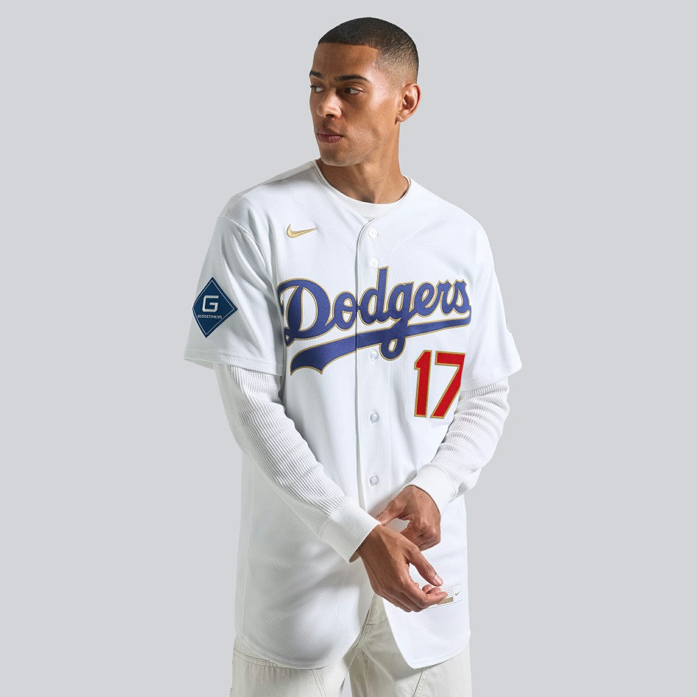 Shohei Ohtani Los Angeles Dodgers Nike 2026 Gold Collection Authentic Jersey - White - Nike on Sale