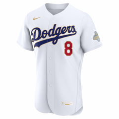 Enrique Hernández Los Angeles Dodgers Nike 2026 Gold Collection Authentic Jersey - White - Nike Sale