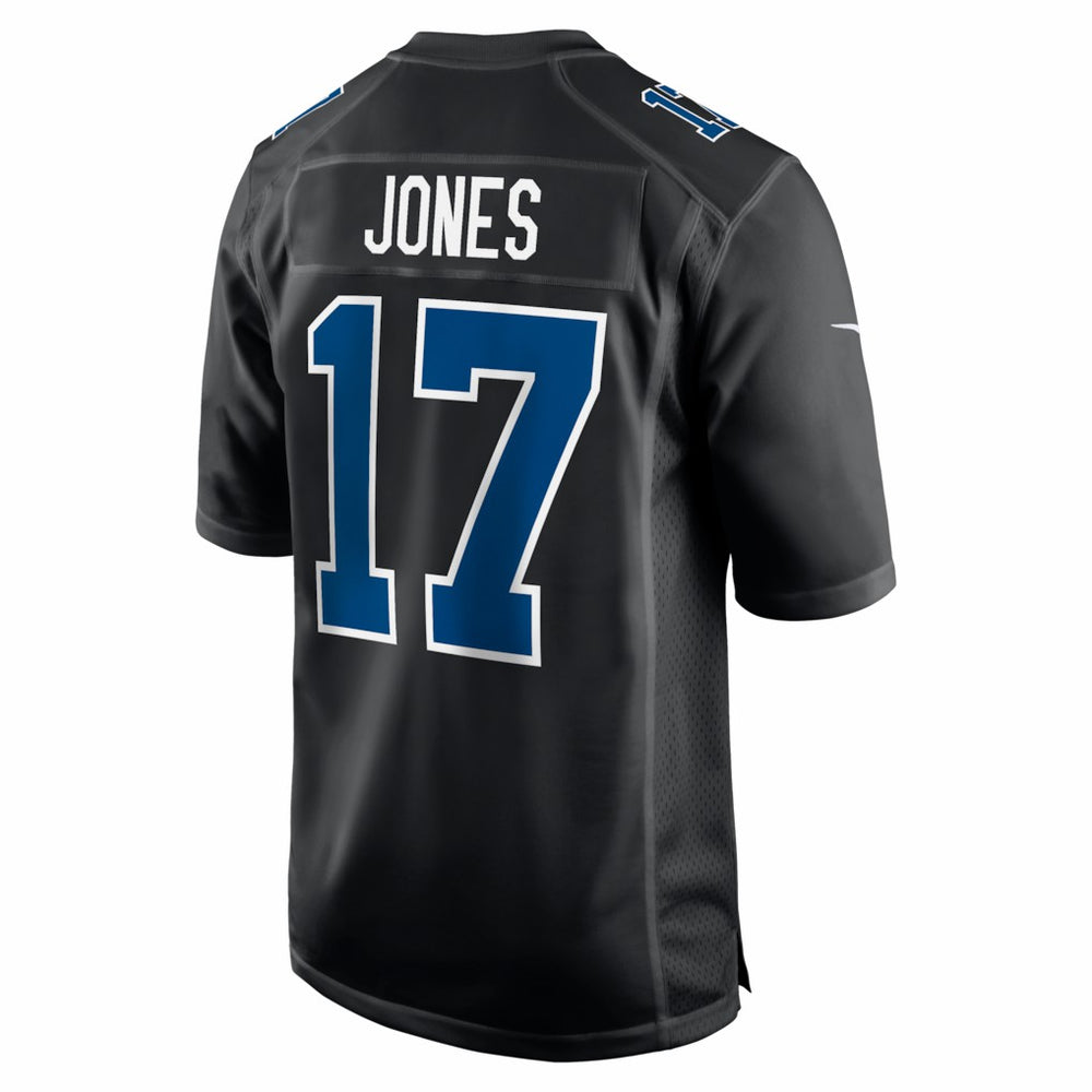 Nike Daniel Jones Indianapolis Colts Fashion Game Jersey Carbon Black