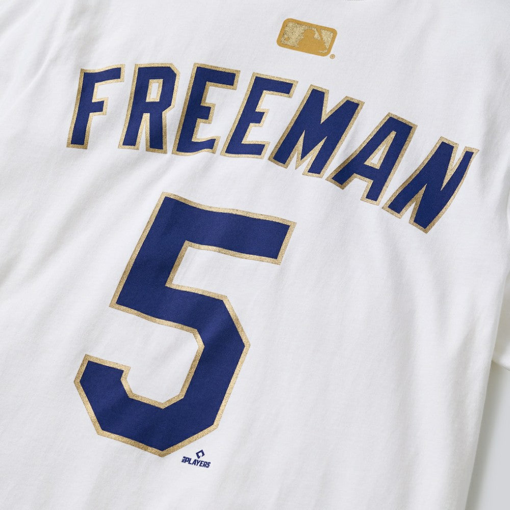 Freddie Freeman Los Angeles Dodgers Nike 2026 Gold Collection Name & Number T-Shirt - White - Nike Online