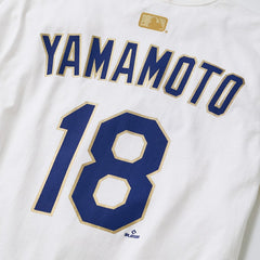 Yoshinobu Yamamoto Los Angeles Dodgers Nike 2026 Gold Collection Name & Number T-Shirt - White - Nike Sale