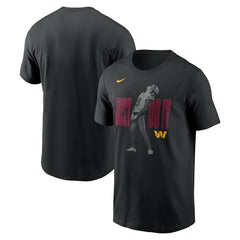 Nike Jayden Daniels Washington Commanders Just Do It T-Shirt Black