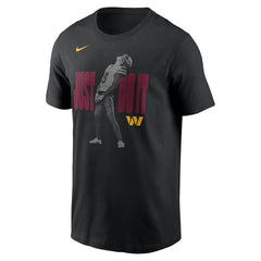 Nike Jayden Daniels Washington Commanders Just Do It T-Shirt Black