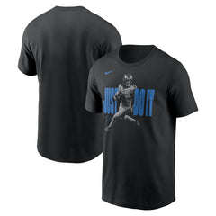 Nike Jahmyr Gibbs Detroit Lions Just Do It T-Shirt Black