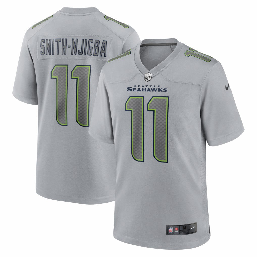 Nike Jaxon Smith-Njigba Seattle Seahawks Atmosphere Fashion Game Jersey Gray
