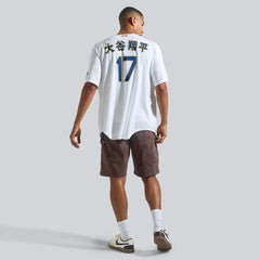 Shohei Ohtani Los Angeles Dodgers Nike 2026 Gold Collection Kanji Stadium Jersey - White - Nike on Sale