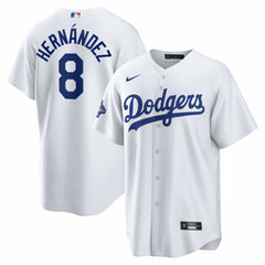 Enrique Hernández Los Angeles Dodgers Nike Home 2025 World Series Champions Replica Jersey - White - Nike on Sale