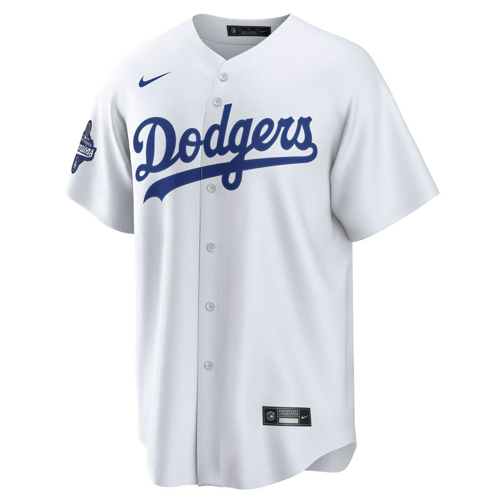 Yoshinobu Yamamoto Los Angeles Dodgers Nike 2025 World Series Champions Home Replica Jersey - White - Nike Discount