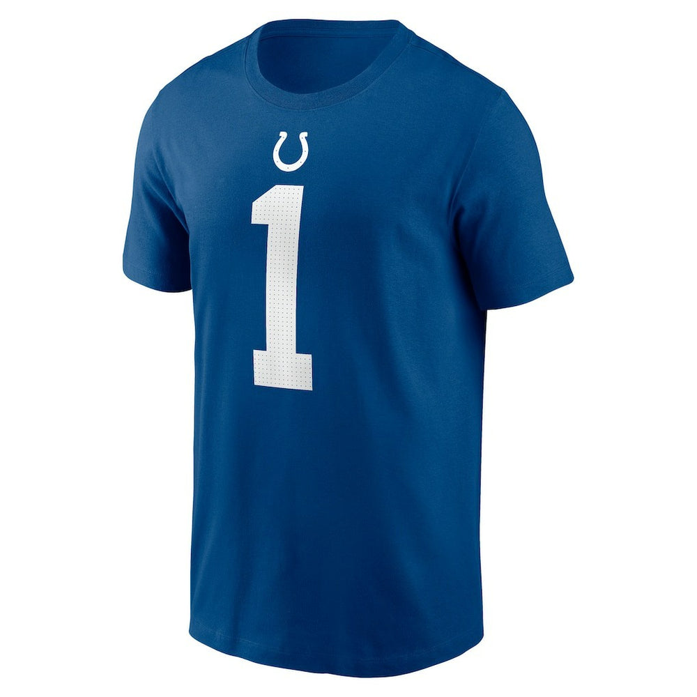 Nike Ahmad Sauce Gardner Indianapolis Colts Player Name & Number T-Shirt Royal